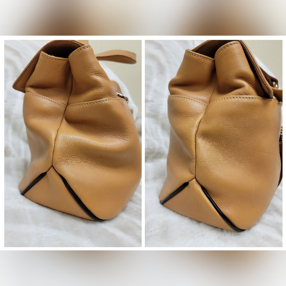 SALVATORE FERRAGAMO NICCIOLA CALF LEATHER SHOULDER BAG - Picture 5 of 16